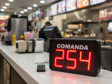 Reloj electronico de leds